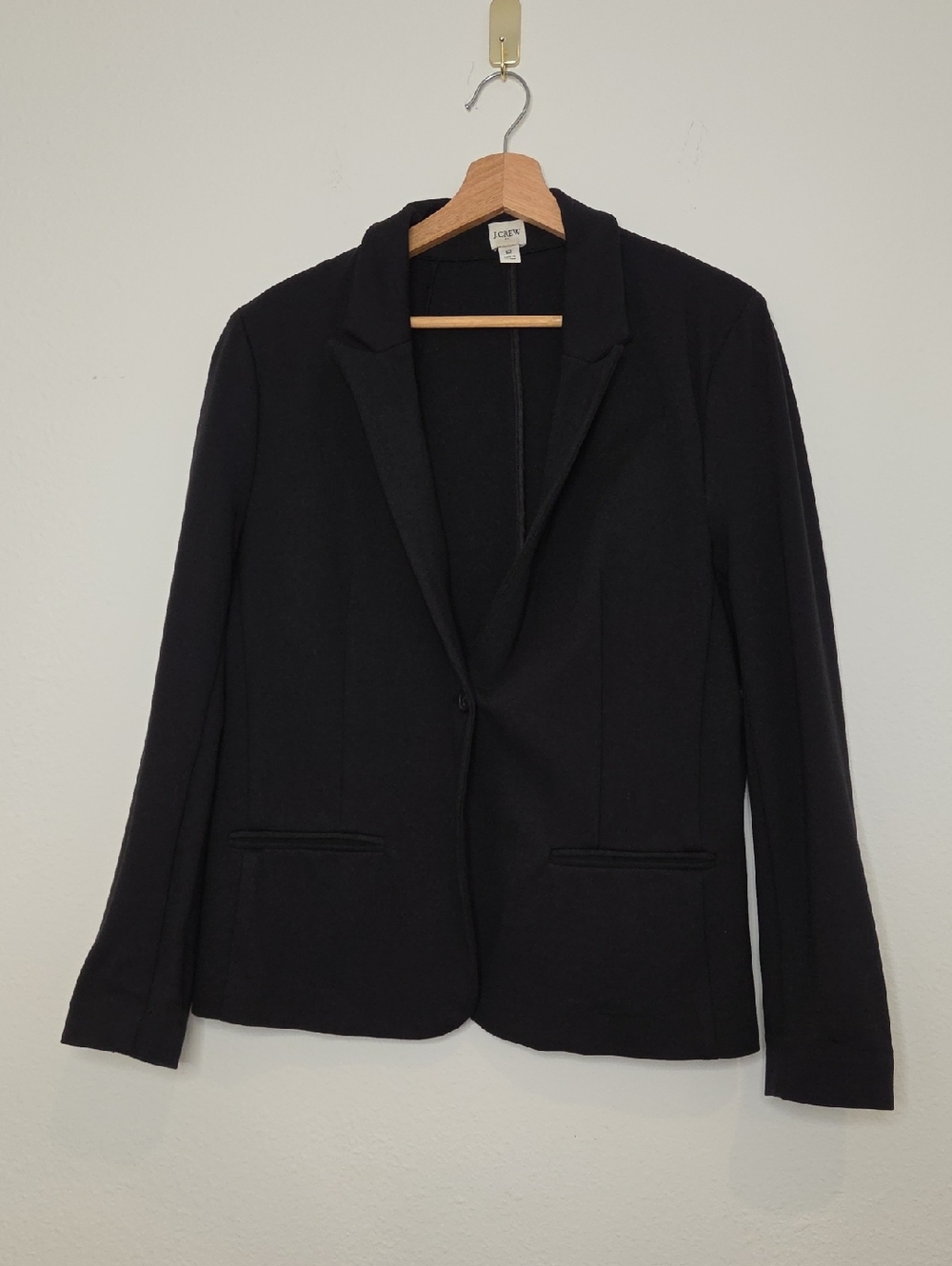 J. Crew Black Women's Single-Button Blazer